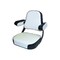 Uni Pro International Harvester 56 Seat Assembly, Black & White Vinyl 7163 - alternate 1