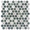 Andova Tiles Avery 1-in. Honeycomb Polished Upcycled Glass Floor and Wall Mosaic Tile (0.94 Square Feet Per Box) ANDAVE1244 - alternate 1