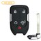 Aks Keys 2019 - 2020 Chevrolet Silverado Smart Key 5B Fob W/ Tailgate & Remote Start FCC# HYQ1EA - 13529632 RC-CHEVR-108C - alternate 2