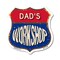 Signmission Dad's Workshop, 6 Inch X 6 Inch, Plastic Sign SHI-P-6-489-DAD - alternate 1