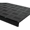 Multy Home Black 9'' x 24'' Rubber Stair Tread MT1003863 - alternate 2