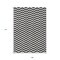 Homeroots 9' X 12' Black And Ivory Chevron Washable Indoor Outdoor Area Rug 595299 - alternate 6