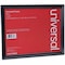 Universal All Purpose Document Frame, 8 1/2 x 11 Insert, Black, 3PK UNV76848 - alternate 2