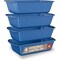 Bakken- Swiss Blue Marble Nonstick Loaf Pans Set of 4, 11in, Carbon Steel, Oven Safe to 450 DegF, Dishwasher Safe BKLOAFBL4 - alternate 1
