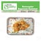 Ecoquality 22oz Rectangular Sugarcane Container, Compostable Bowls for Takeout, and Restaurant, 200PK EQCRTB22-200 - alternate 3