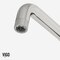 Vigo Cass Single Handle Bridge Kitchen Faucet with Side Sprayer VG02050ST - alternate 2