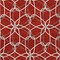 Homeroots 9' X 12' Red And Ivory Geometric Washable Indoor Outdoor Area Rug 613047 - alternate 3
