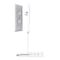 Sleek Socket 3 ft. L 3 outlets Combo Extension Cord White 3-M-OVSZ-W - alternate 1
