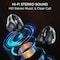 Alpha Digital Bluetooth 5.3 Clip-On Earbuds- Comfortable, 18Hr Playtime - Black Q80-BK - alternate 2