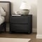 Manhattan Comfort Linda 24in Nightstand in Charcoal Gray (2-Drawer) NS015-GY - alternate 1