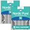Nordic Pure 20x25x5 Pleated Air Filter, High Capacity, Electrostatically Charged Synthetic Media, MERV 14, 2 PK 20x25x5ABM14-2 - alternate 1