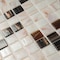 Apollo Tile Mingles 12 in. x 12 in. Glossy Beige and Brown Glass Mosaic Wall and Floor Tile 20 sqft/case, 10PK MIX2088BG344A - alternate 2