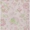 Homeroots 10' X 14' Pink Blush And Artichoke Green Floral Washable Indoor Outdoor Area Rug 589493 - alternate 2