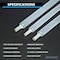 Kable Kontrol PTFE Heat Shrink Tubing, 2:1 I.D. Shrink Ratio, Clear, 4 ft HS2-PTFE-025-4-CL - alternate 3