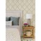 Chesapeake Mimir Dove Quilted Damask Wallpaper 3125-72339 - alternate 2