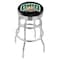 Holland Bar Stool Co 25" Chrome 2-Ring Ohio University Swivel Bar Stool, Accent Ring L7C3C25UnivOH - alternate 1