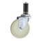 Service Caster 4'' SS Nylon Wheel Swivel 1-1/8'' Expanding Stem Caster SCC-SSEX20S414-NYS-118 - alternate 1