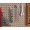 Performance Tool 8 pc. Screwdriver Bit Socket Set, 3/8 in. Dr. Sockets, Slotted Phillips W38860 - alternate 3