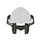 Msa Safety V-Gard Hard Hat-Mounted Earmuffs, NRR 22 dB, Foam Cushion, Green/Black, For Use With Cap Style Hats 10190356 - alternate 3
