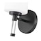 Z-Lite Henri Matte Black 1 Light Vanity 7700-1V-MB - alternate 2