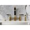 Kingston Brass Bridge Kitchen Faucet with Brass Sprayer, Polished Brass KS8262CKLBS - alternate 3