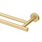 Gatco Latitude II 24" Double Towel Bar, Brushed Brass 4234 - alternate 1