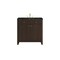 James Martin Vanities Gracyn 36" Single Vanity, Sable, w/ 3 CM Phantome Eclos Widespread Top D125-V36-SBL-WPHT - alternate 1