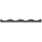 Ashley Productions Magnetic Border, Black Scribble Chalk, 12 Pieces Per Pack, PK6 10212 - alternate 1