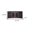 Homeroots 68" Black Solid Wood Cabinet Enclosed Storage Distressed TV Stand 528708 - alternate 4