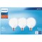 Signify 40W Equivalent Soft White G25 Medium Frosted LED Decorative Light Bulb, 3PK 567503 - alternate 2