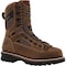 Georgia LTX Low Heel Logger, Men's 9 in Nano Composite Toe Toe Work Boot, Brown, 8, M, GB00681 GB00681 - alternate 1
