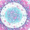 Homeroots 88" X 84" Pink Blue And White Floral Cotton Hanging Tapestry 397433 - alternate 2