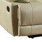 Homeroots 76in Beige Faux Leather Manual Reclining Love Seat With Storage 329415 - alternate 3
