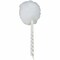 Genuine Joe 4.5 Toilet Bowl Mop - 12 Plastic Handle - White, 25PK GJO99756 - alternate 1