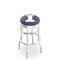 Holland Bar Stool Co 25" Chrome 2-Ring Illinois Swivel Bar Stool, Accent Ring L7C3C25IlliniU - alternate 1