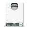 C-Line Products 8" x 10-1/2" White 4 x 4 Graph Ruled Notebook Filler Paper, 80/PK, 1/EA, 36PK/CT 22302-CT - alternate 1