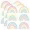 Teacher Created Resources Pastel Pop Rainbows Accents, 30-Piece Set, 3PK 8443 - alternate 1