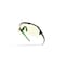 Jackson Safety Maxview+, Safety Glasses, Anti-Fog & Anti-Scratch, Amber Lens, Black/Green Frame, Half-Frame 60002 - alternate 5
