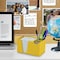 Acrimet Desktop Organizer Pencil, Pen, Paper, Clip, Caddy Holder (Plastic) (Paper Included) (Yellow Color) 954.AC - alternate 5