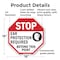 Signmission Stop Ear Protection Required Beyond, 18 Inch X 18 Inch, Plastic Sign OC-P-18-178 - alternate 5