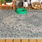 Jonathan Y Rozetta Boho Medallion Textured Weave Gray/Teal 5 ft. x 8 ft. Indoor/Outdoor Area Rug SMB102C-5 - alternate 3