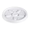 Dart Plastic Lids, for 8oz Hot/Cold Foam Cups, Vented, PK1000 PK 8JL - alternate 1