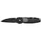 Klein Tools Lightweight Lockback Knife, 2-1/2-Inch Drop Point Blade, Black Handle 44001-BLK - alternate 1