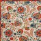 Homeroots 10' X 14' Ivory Orange Blue Green And Red Floral Indoor Outdoor Area Rug 548107 - alternate 3