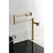 Kingston Brass Deck Mount Pot Filler Faucet, Brushed Brass KS4707PKX - alternate 4