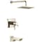 Delta Pivotal TempAssure 17T Series H2OKinetic Tub & Shower Trim T17T499-PN-PR - alternate 1