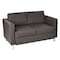Office Star Products Pacific Love Seat, Graphite PAC52-R111 - alternate 1