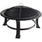 Unbranded 30'' Round Wood Burning Fire Pit FT-51214 - alternate 1