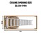 Wrightmaster 7 ft. 8 in. to 10 ft. 3 in., 22.5 in. x 54 in. Insulated Aluminum Attic Ladder 350 lb. Load Capacity ZR-160488 - alternate 4