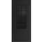 Vdomdoors Aluminum Door Iron 0101 Black Entry Steel Metal Classic Painted 36 x 80 (36 x 80)-Right Inswing IRON0101EXD-BLK-W36xH80-RH-I - alternate 2